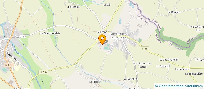 localisation de l'entreprise JOSSET BRICOIS TP  MAEN ROCH