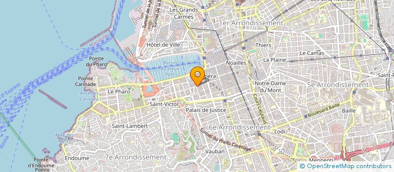 localisation de l'entreprise JOSSIE B à MARSEILLE