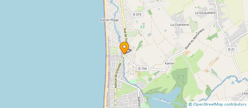 localisation de l'entreprise JOSSOMME INVEST  SAINT-PAIR-SUR-MER