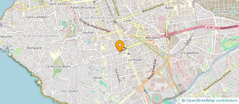localisation de l'entreprise JOST à MARSEILLE