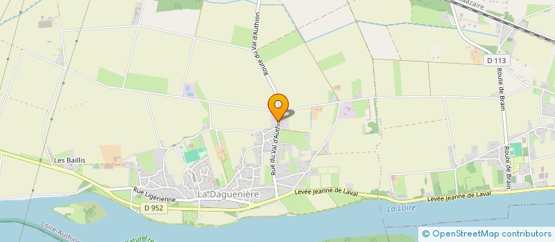 localisation de l'entreprise JOST IMMO  LOIRE-AUTHION