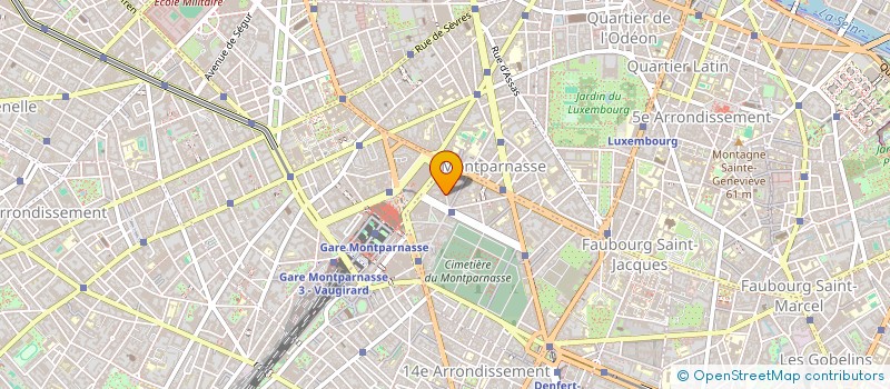 localisation de l'entreprise JOSTAM à PARIS