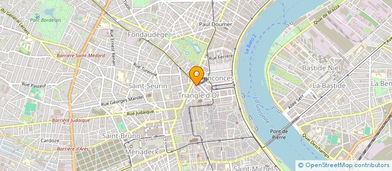 localisation de l'entreprise JOSU33  BORDEAUX