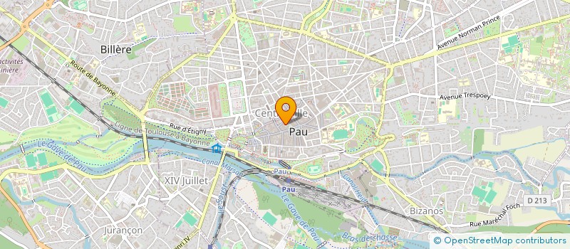 localisation de l'entreprise JOSUAT MAURICE à PAU