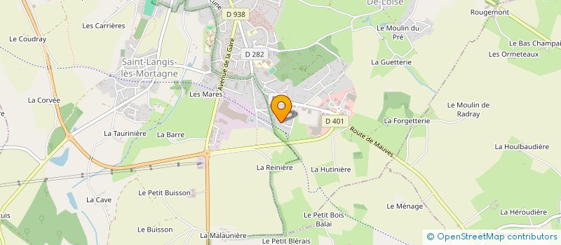 localisation de l'entreprise JOSUE à MORTAGNE-AU-PERCHE