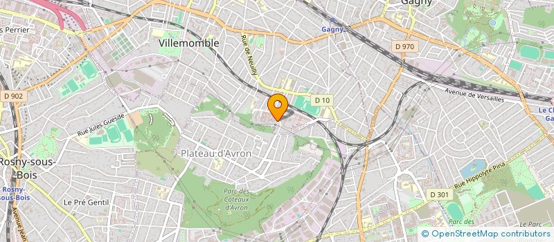 localisation de l'entreprise JOSUEZ  VILLEMOMBLE