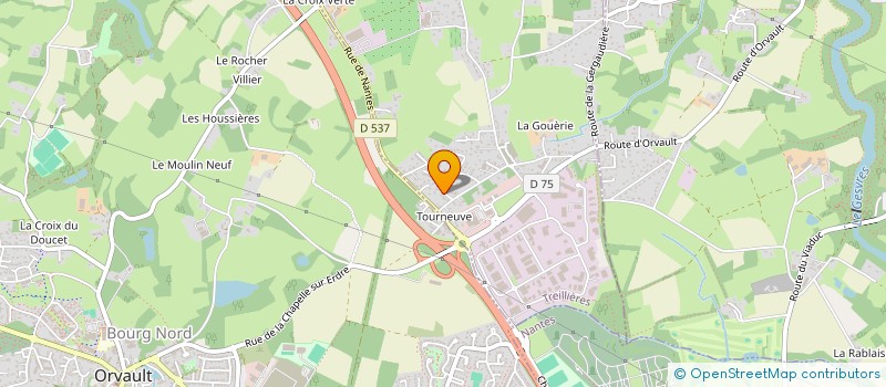 localisation de l'entreprise JOSWALO  TREILLIERES