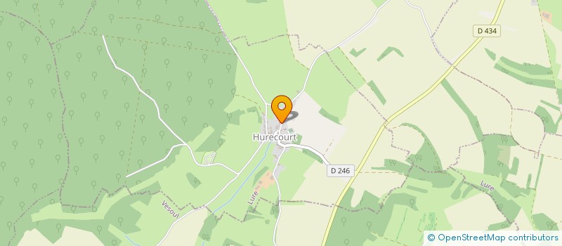 localisation de l'entreprise JOSY 1 RUE DU TILLEUL  HURECOURT