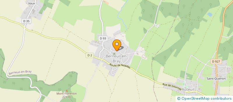 localisation de l'entreprise JOSY  BERNEUIL-EN-BRAY