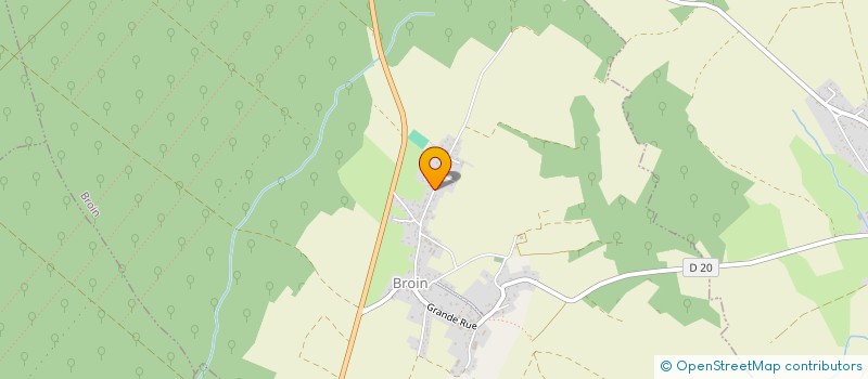 localisation de l'entreprise JOSY COURSES  BROIN