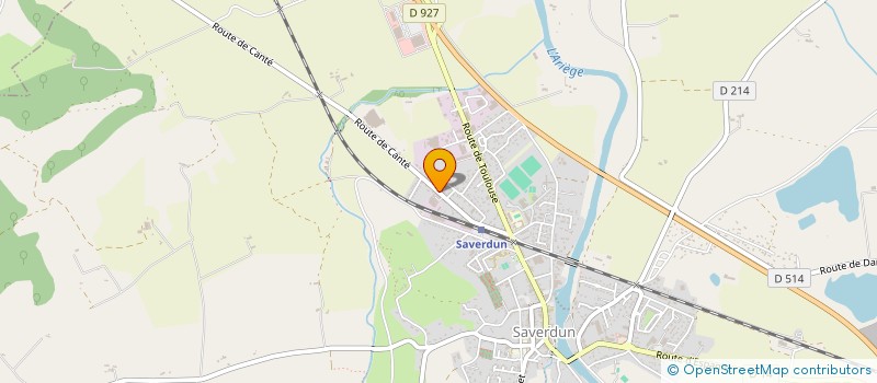 localisation de l'entreprise JOSYAN SIEURAC à SAVERDUN
