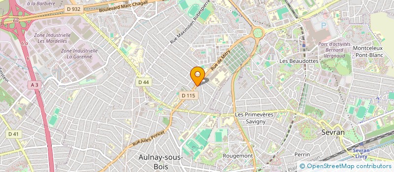 localisation de l'entreprise JOT-ISOLATION à AULNAY-SOUS-BOIS