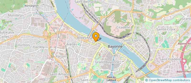 localisation de l'entreprise JOTA à BAYONNE