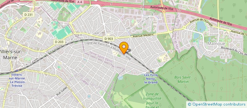 localisation de l'entreprise JOTA DRIVER  NOISY-LE-GRAND