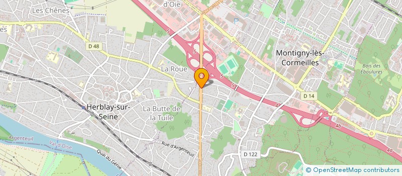 localisation de l'entreprise JOTAINOX FRANCE  MONTIGNY-LES-CORMEILLES