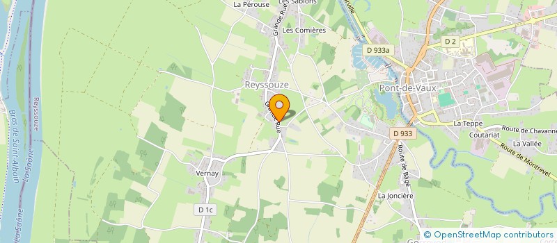 localisation de l'entreprise JOTALEA  REYSSOUZE