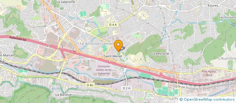 localisation de l'entreprise JOTFI à MARSEILLE 11EME