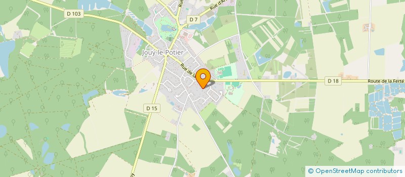 localisation de l'entreprise JOTH à JOUY-LE-POTIER