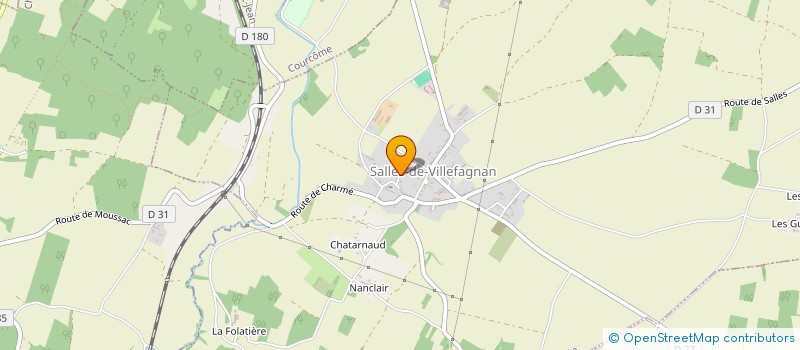 localisation de l'entreprise JOTIVASA à SALLES-DE-VILLEFAGNAN