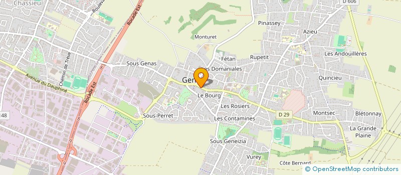 localisation de l'entreprise JOTTKAR AMENAGEMENT  GENAS