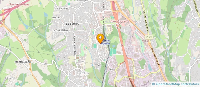 localisation de l'entreprise JOTUL FRANCE à DARDILLY