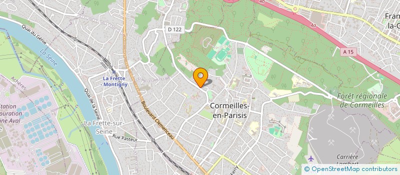 localisation de l'entreprise JOU-GUE CORPORATION  CORMEILLES-EN-PARISIS