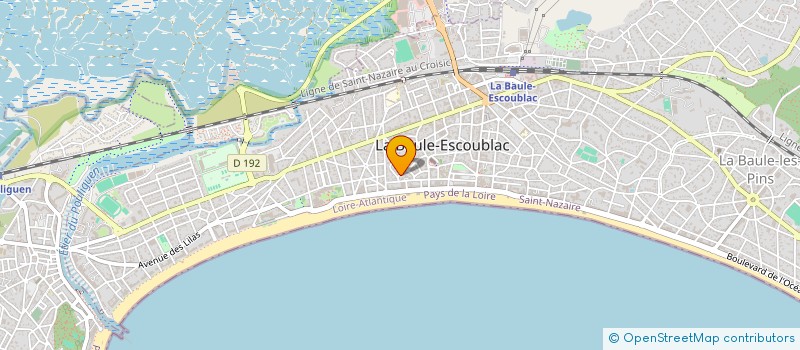 localisation de l'entreprise JOUAN  LA BAULE-ESCOUBLAC