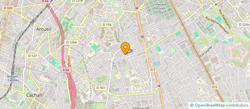 localisation de l'entreprise JOUAN à VILLEJUIF