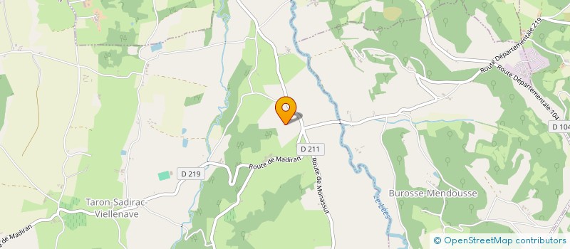 localisation de l'entreprise JOUAN  TARON-SADIRAC-VIELLENAVE