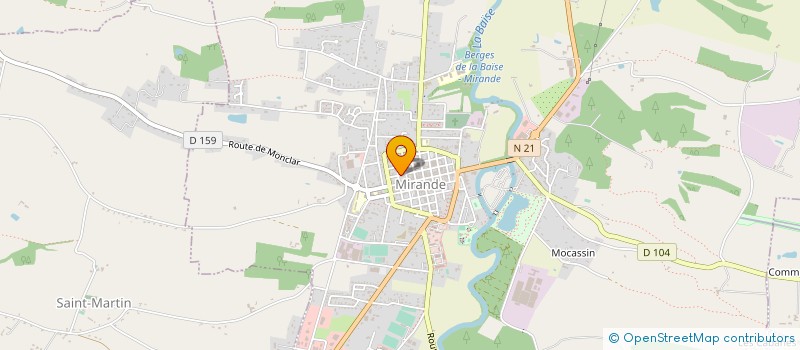 localisation de l'entreprise JOUAN DE BAS  BARS