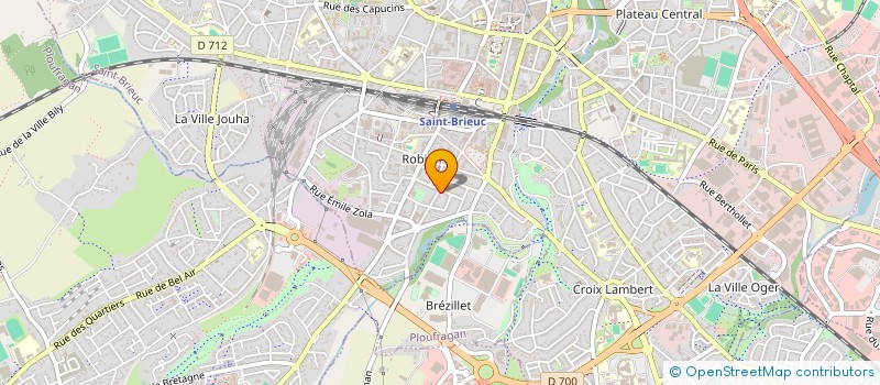 localisation de l'entreprise JOUAN - NATIEMBE à SAINT-BRIEUC