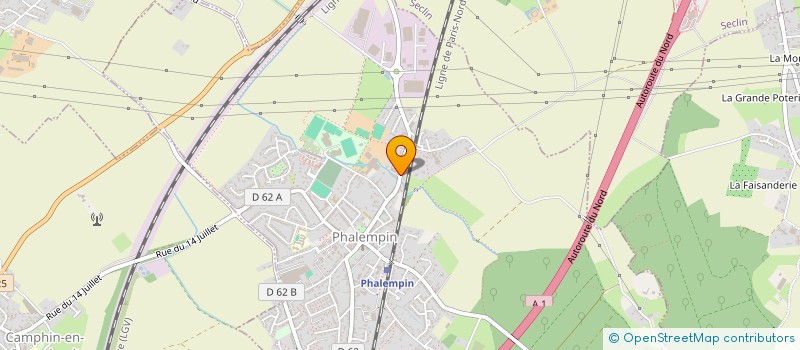 localisation de l'entreprise JOUANDIS  PHALEMPIN
