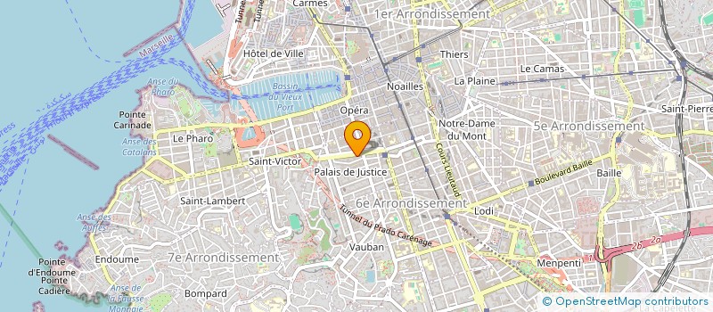 localisation de l'entreprise JOUANJAN & PARTNERS  MARSEILLE