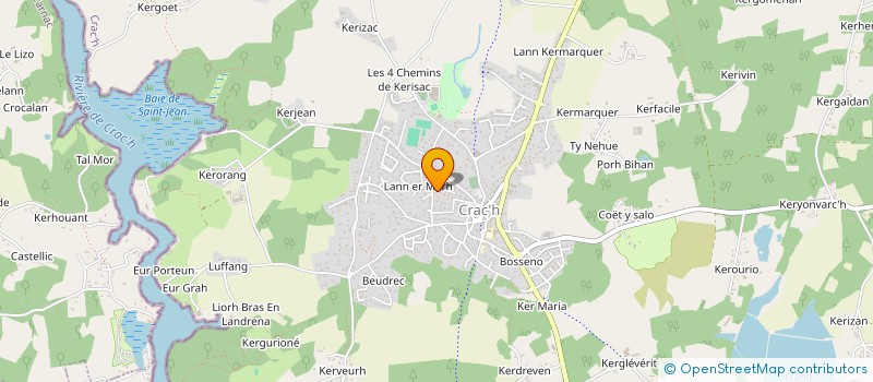 localisation de l'entreprise JOUANNAULT-THOMAS  CRACH