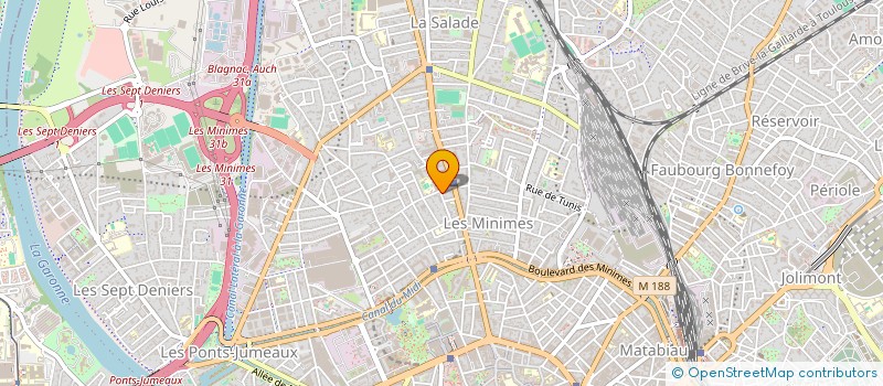 localisation de l'entreprise JOUANNE FRANCIS ET DANIEL à TOULOUSE