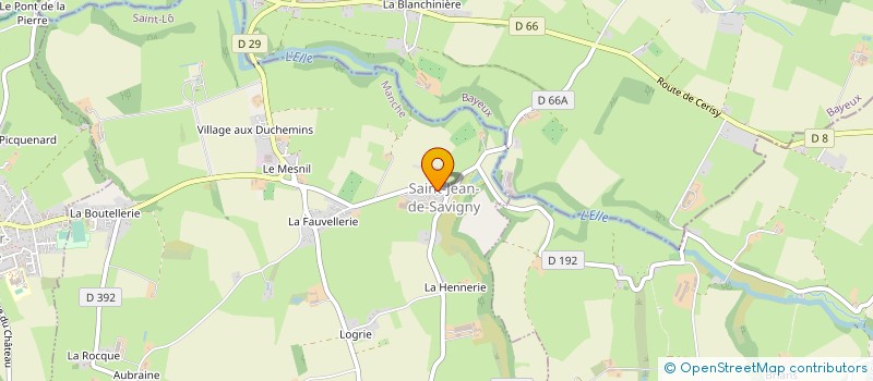 localisation de l'entreprise JOUANNE J-C ET LEFEVRE D  SAINT CLAIR SUR L'ELLE