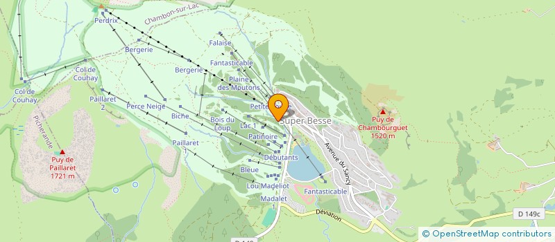 localisation de l'entreprise JOUANNEAU MICHEL ET PUISSANT M à BESSE ET SAINT ANASTAISE