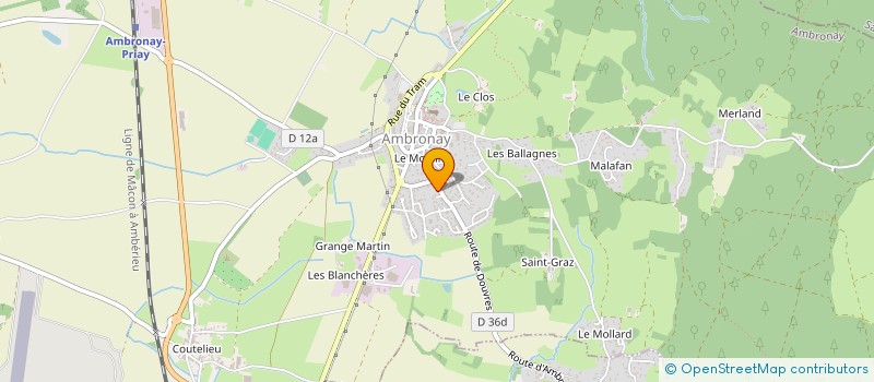localisation de l'entreprise JOUANNET PERE ET FILS à AMBRONAY