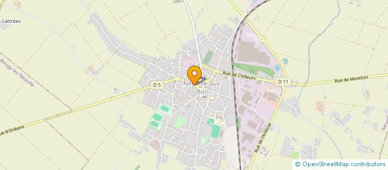 localisation de l'entreprise JOUANNY à NEUVILLE-AUX-BOIS