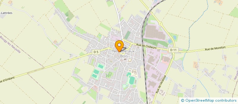 localisation de l'entreprise JOUANNY  NEUVILLE-AUX-BOIS