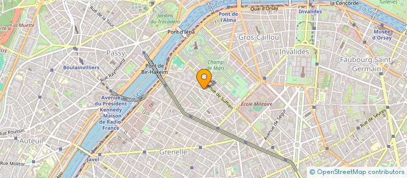 localisation de l'entreprise JOUANNY ET ASSOCIES  PARIS