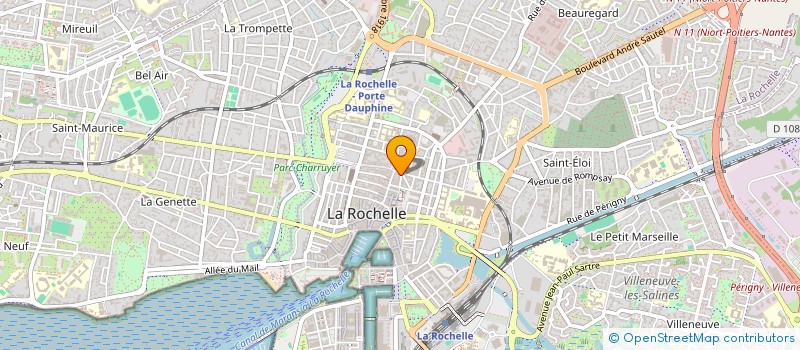 localisation de l'entreprise JOUBERT ATLANTIQUE SARL à LA ROCHELLE