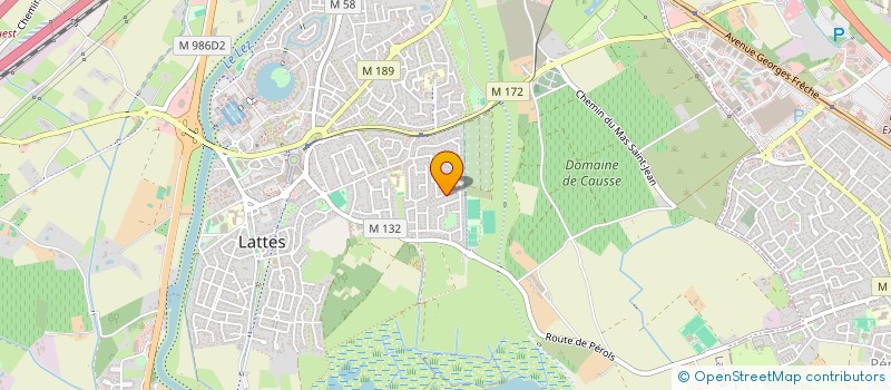 localisation de l'entreprise JOUBERT ESPACES VERTS  VIC-LA-GARDIOLE