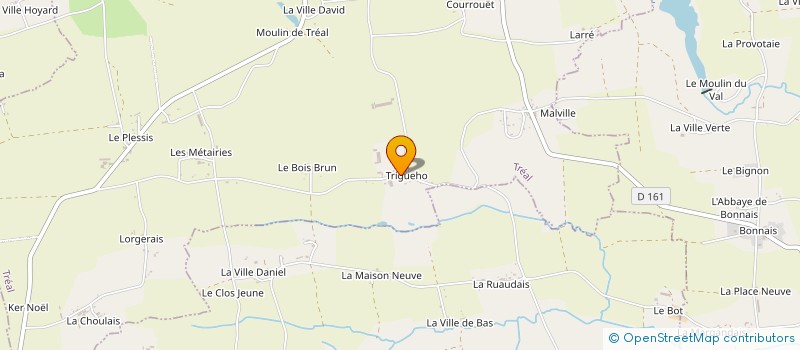 localisation de l'entreprise JOUBIN ARNAUD à TREAL