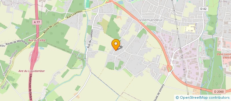 localisation de l'entreprise JOUCAR à VILLEMANDEUR