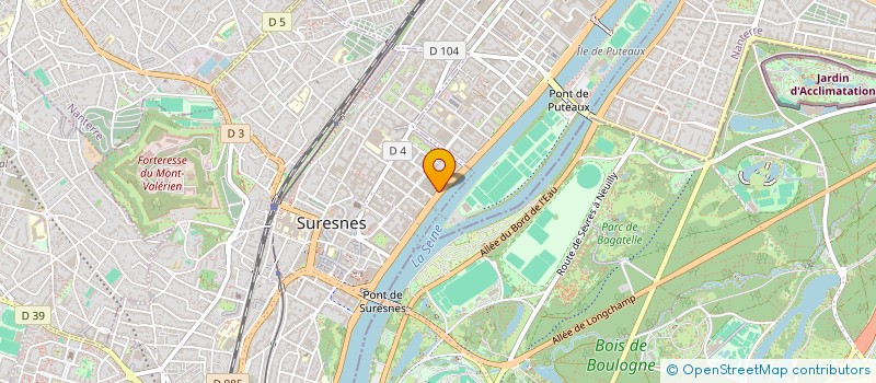 localisation de l'entreprise JOUD PROPERTIES à SURESNES