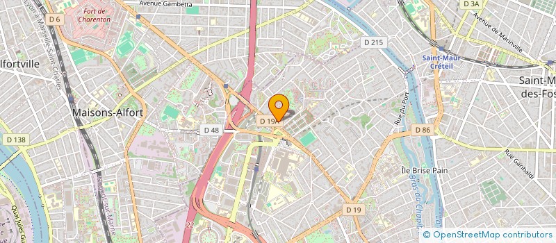localisation de l'entreprise JOUDA BATIMENT à CRETEIL