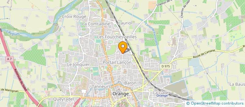 localisation de l'entreprise JOUDEL à ORANGE