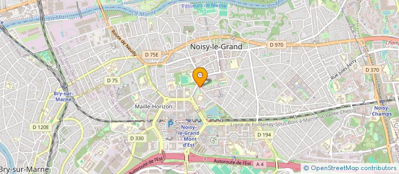 localisation de l'entreprise JOUDIA CONSULTING  NOISY-LE-GRAND