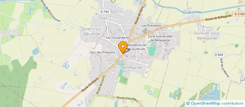 localisation de l'entreprise JOUDIMO à BELLEGARDE